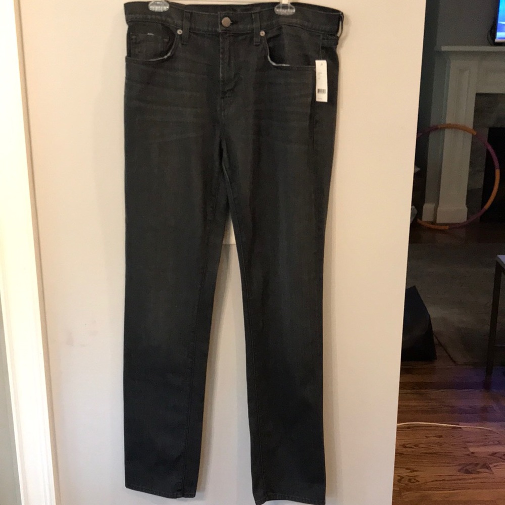 J Brand Tyler slim fit men’s 36 black denim *NEW*
